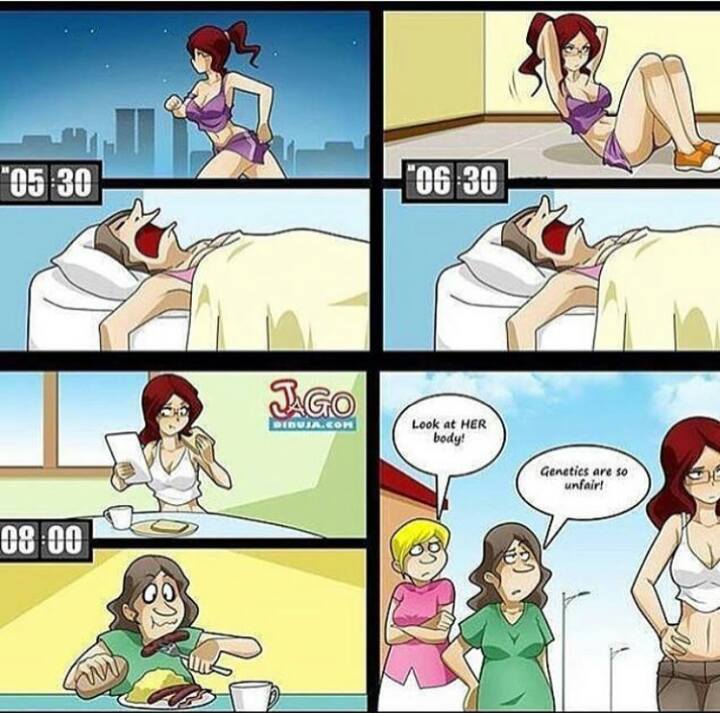 ¿La genética no es justa?