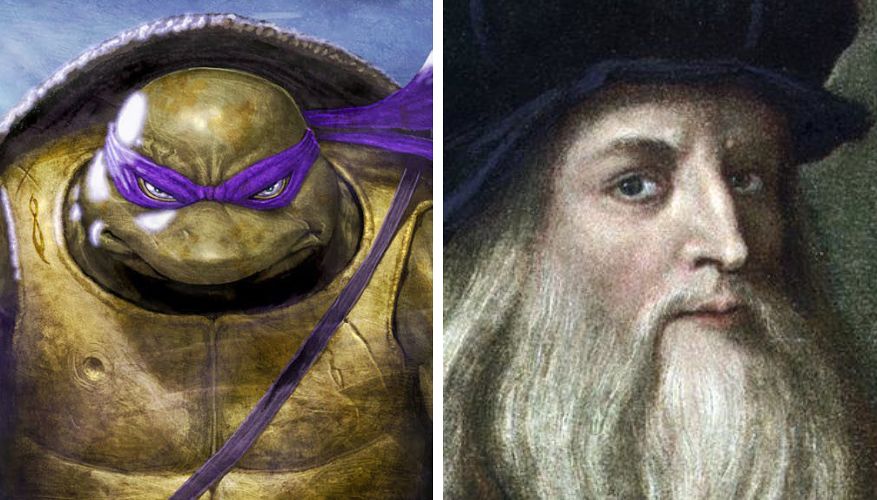 Donatello and Leonardo Da Vinci
