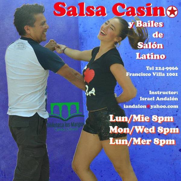 Clases de Salsa Cubana en Biblioteca Los Mangos Puerto Vallarta
