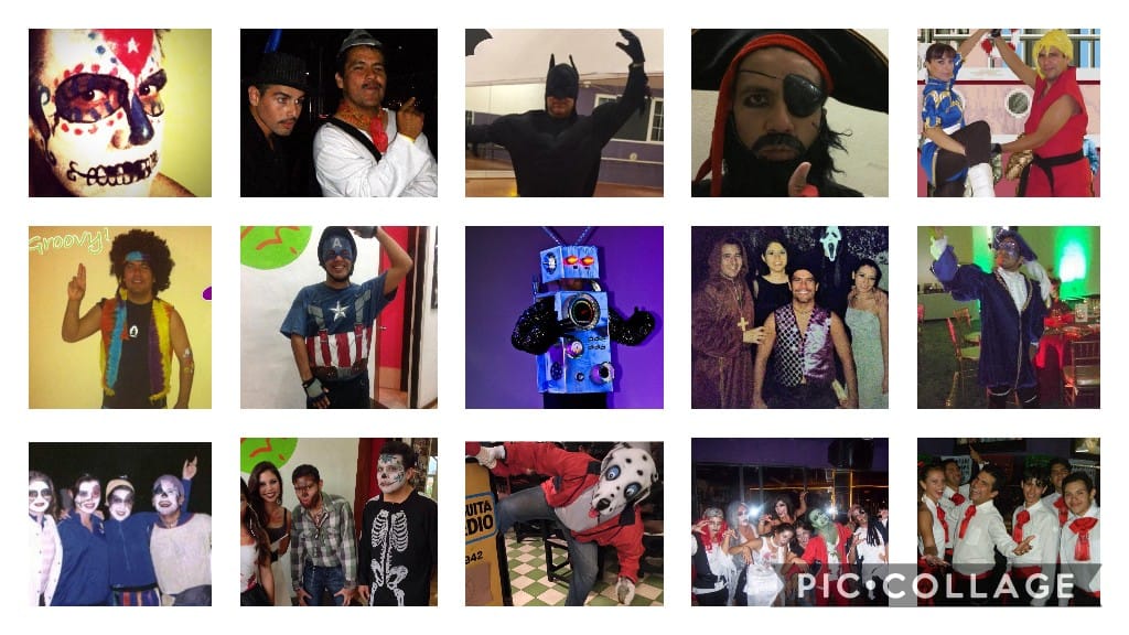 Collage Israel Andalon Halloween