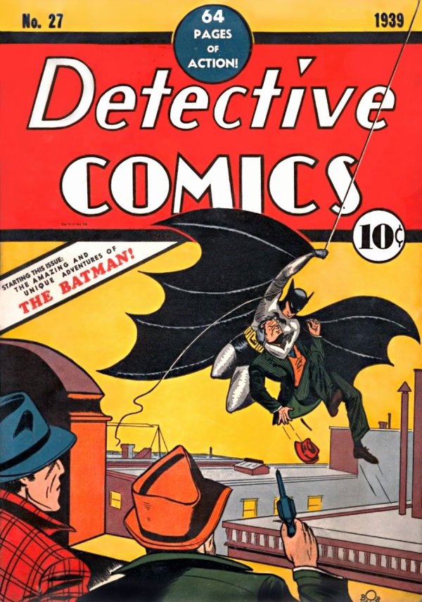 First Batman Comic