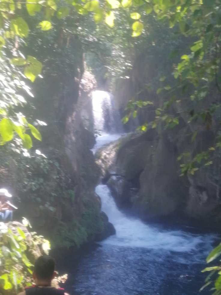 Waterfall at Puente de Dios