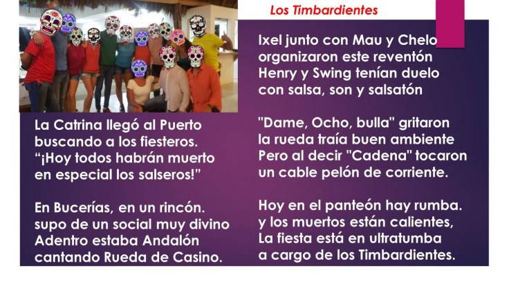 Calaverita para los&nbsp;Timbardientes