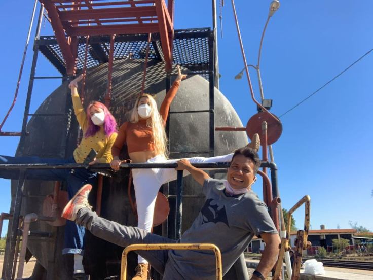 Vagón de combustible en El Fuerte