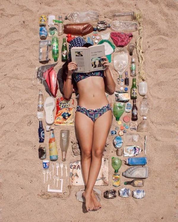Basura en la Playa