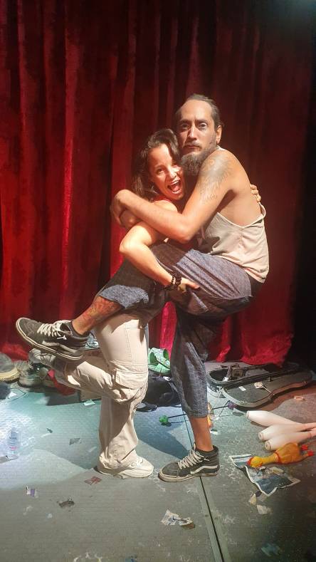 Azul Cervera y Jerónimo Rabell