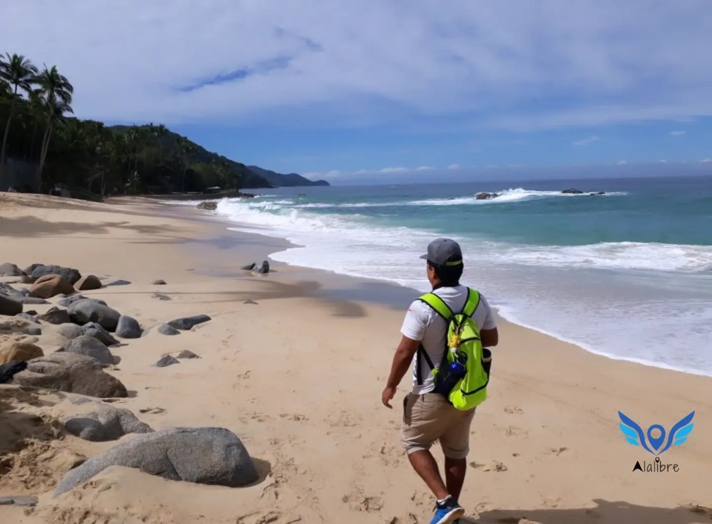 Israel Andalon hiking