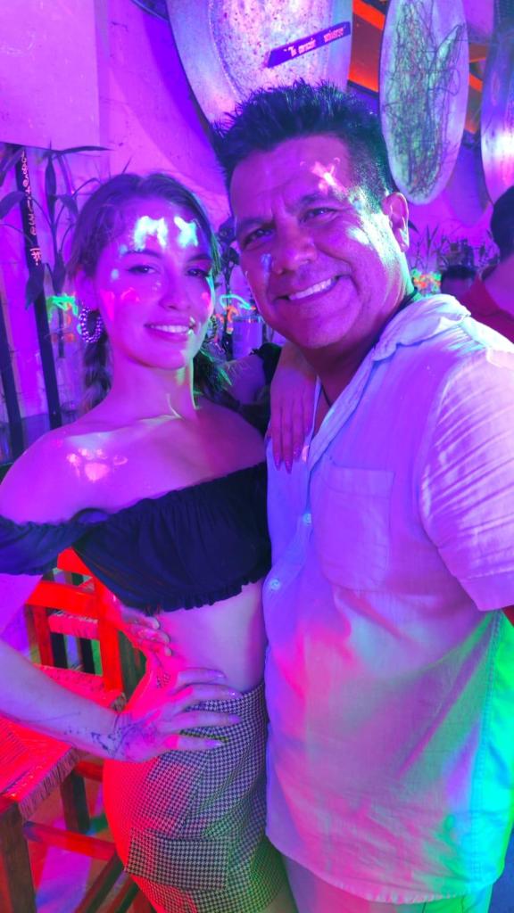 Morgan and Israel at Cloud 9