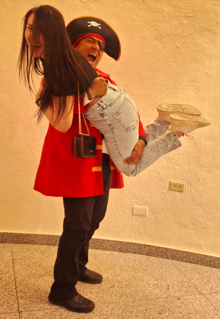 My friend Rachael and Israel Andalon