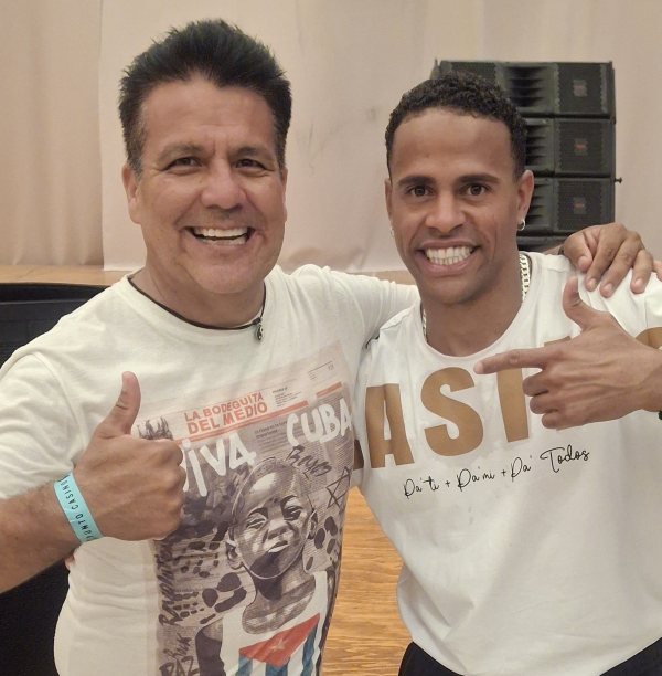 Maestro Jorge Luis Fernández e Israel Andalón.